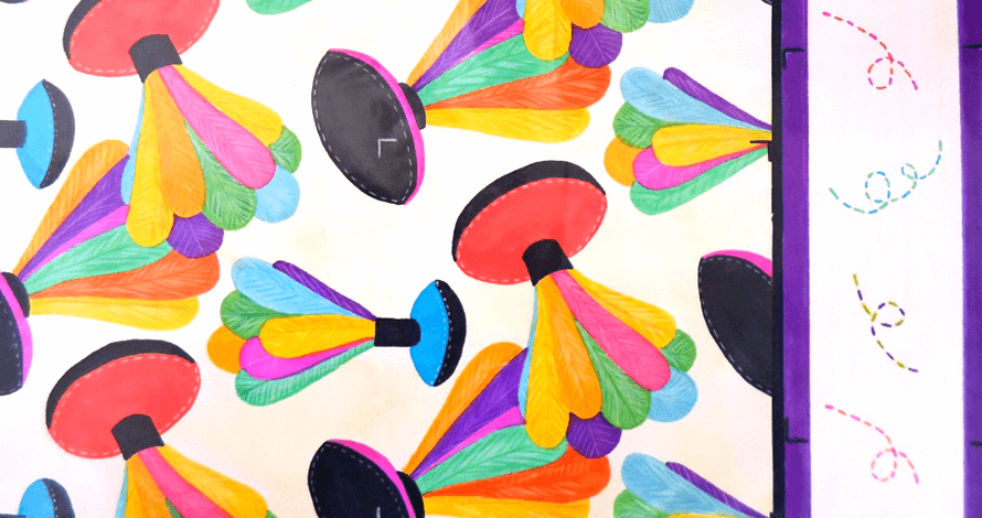 Trabalho da Aluna Larissa Barrios – Design de Estampas