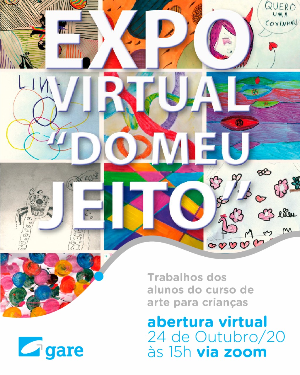 exposição virtual arte para crianças outubro 2020